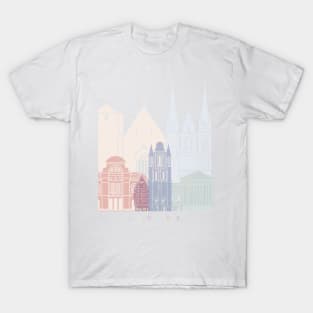 ANGERS SKYLINE POSTER PASTEL T-Shirt